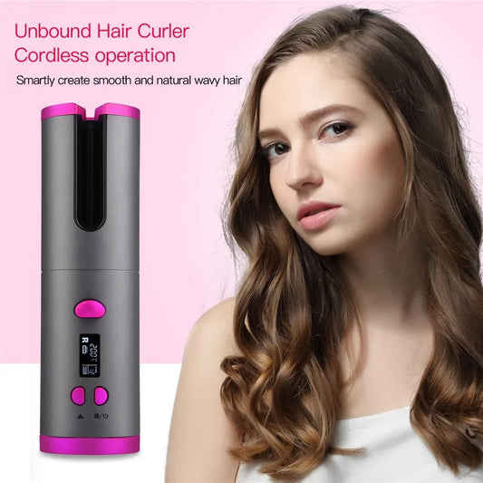 USB Rechargeable Cordless Automatic Hair Curler 2025